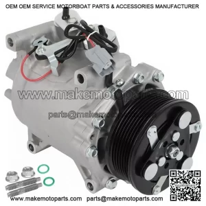 New OEM A/C Compressor for 2002-2006 Honda CR-V 2.4L - OE# 38810PNB006