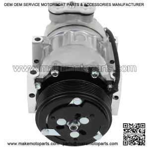 A/C Compressor with Clutch for 1997-2001 Jeep Cherokee & Dodge Dakota
