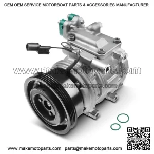 AC Compressor with Clutch for 2005-2009 Kia Sportage & Hyundai Tucson 2.0L 977012D700