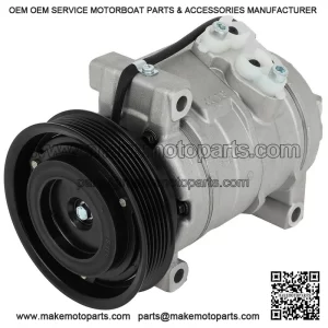 Air Conditioner Compressor with Clutch for 2008 Chrysler 300 C SRT8 V8