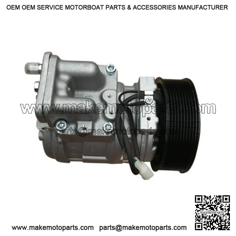 A/C Compressor 5412301011 8PK 24V for John Deere 350D 400D Articulated Trucks