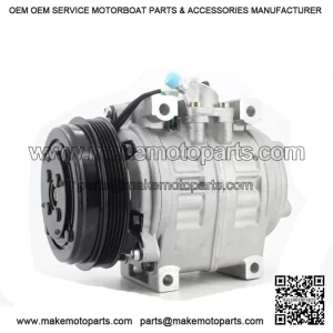 AC Compressor and Clutch for 2000-2007 Toyota Coaster - Commercial Vehicle A/C
