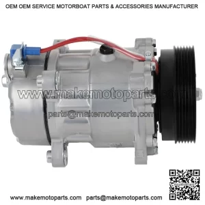 Air Conditioner Compressor with Clutch for 1995-2002 Volkswagen Cabrio 2.0L