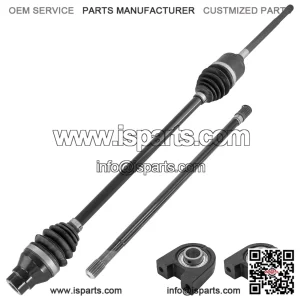 Universal Drive Shaft & Bearings Complete Set for John Deere XUV625i XUV825i XUV855D SxS