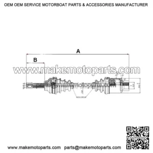 Drive Shaft TD675