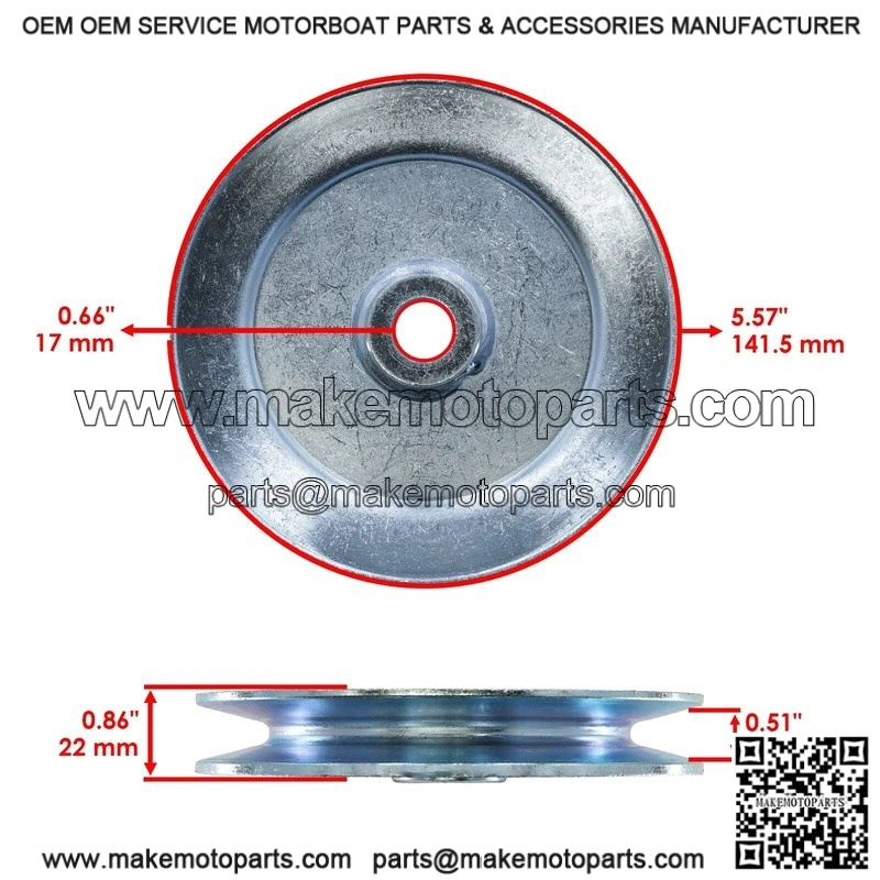 42" Deck Spindle & Pulley for SS4225 SS4250 MX4250 MX4200 SW4200 TimeCutter - Image 2