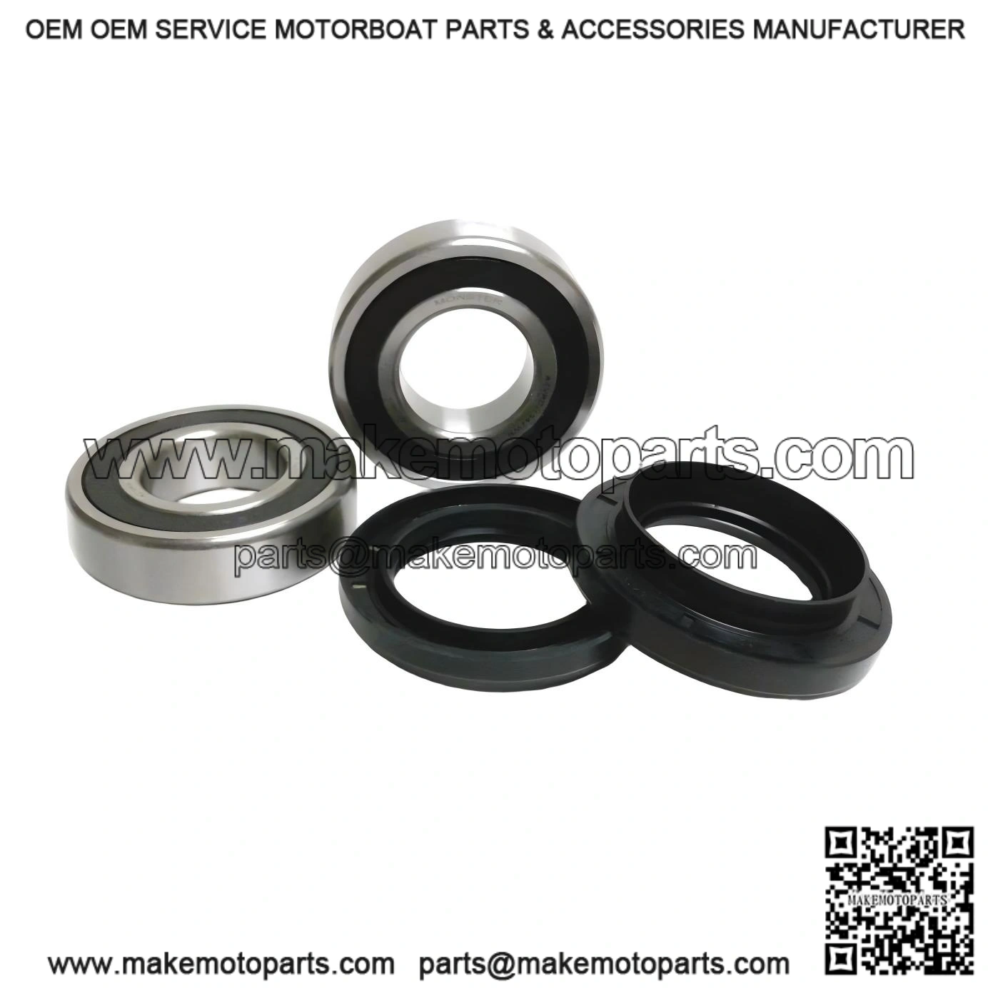 Direct Fit Rear Wheel Bearing Kit ?C Compatible with Rhino 450 / 660 / 700, Part #93306-206Y2-00