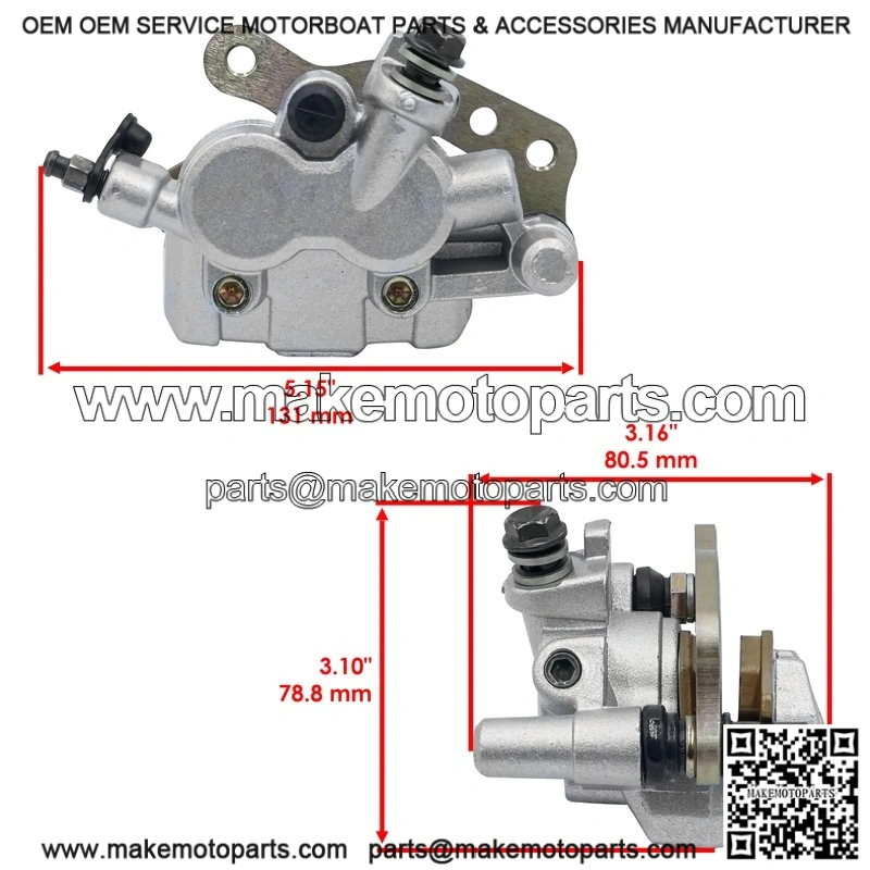 For Suzuki LT-R450 QuadRacer 450 2006-2011 Front Left And Right Brake Calipers - Image 2