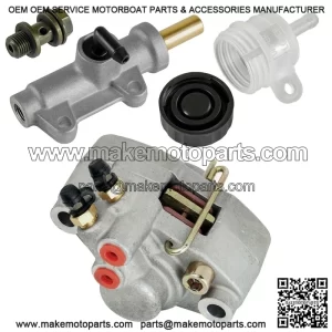 Rear Brake Caliper with Master Cylinder and Reservoir for Polaris Trail Blazer 250 2001-2003