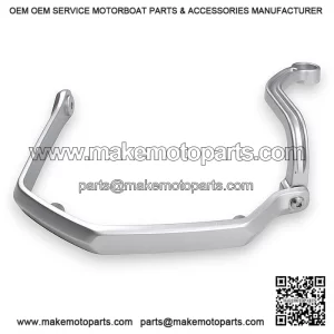 HANDLEBAR COVER BRACKET RIGHT SILVER SRT550SX SRT600SX