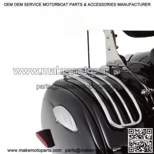 CHROME SADDLEBAG TOP TRIM for VULCAN 1700 VAQUERO 2011-2022
