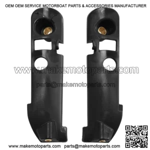 Front Turn Signals Bracket Support ?C Black for Harley Road Glide FLTR 2015-24