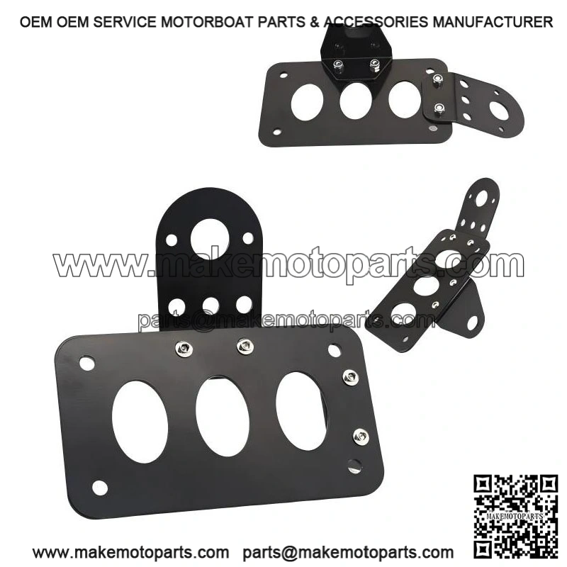 Side Mount License Plate Bracket Holder ?C for Harley Touring Road King