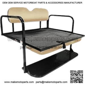 Rear Flip Seat Kit Frame for Club Car Precedent & Tempo Golf Carts