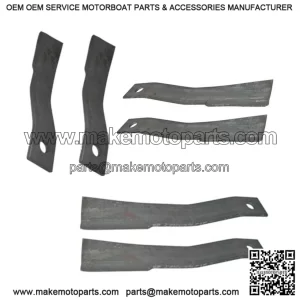 Rotary Cutter Lift Blade Set ?C Compatible with Bush Hog Flex Wing Cutters 7555, 7556BH, and 11150