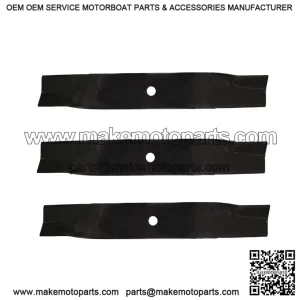 Mower Blades 3-Pack ?C 942-04416 for Cub Cadet, Replaces 01005337, 02005018, and 742-04416
