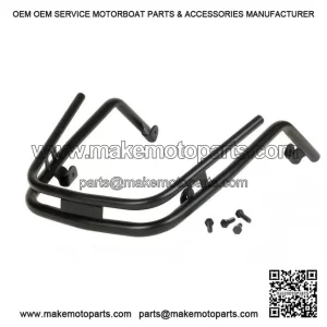 Black Mudguard Bumper/Crash Bars for Vespa PX & LML 125/150/200.