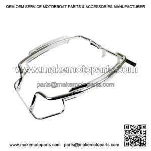 Chrome Crash Bars / Florida Side Panel Rear Protector for Vespa PX & LML 125/150/200.