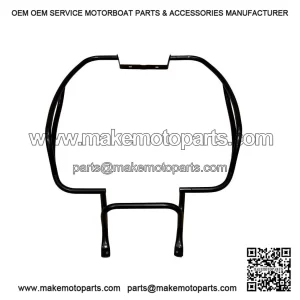 Black Rear Crash Bars / Side Protectors for Vespa PX