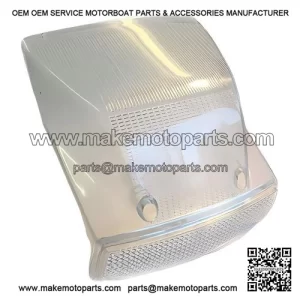 Clear White Rear Light Lamp Lens for Vespa PX 125/150/200 Disc Model.