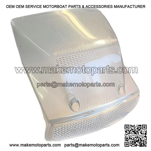Clear White Rear Light Lamp Lens for Vespa PX 125/150/200 Disc Model.
