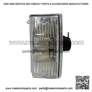 Clear Front Right Hand Side Indicator for Piaggio Vespa PX & T5.