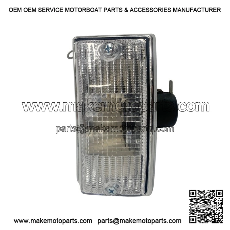 Clear Front Right Hand Side Indicator for Piaggio Vespa PX & T5.