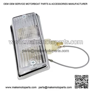 Clear Front Left Hand Side Indicator for Vespa PX & T5.