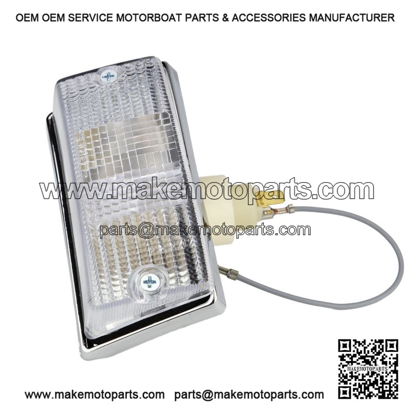 Clear Front Left Hand Side Indicator for Vespa PX & T5.
