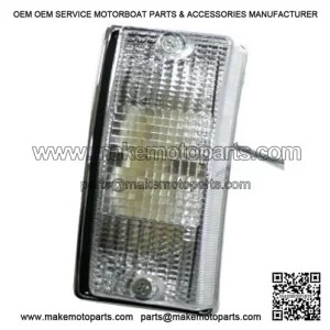 Complete Chrome Front Left Arrow / Indicator for Vespa PX 80/100/125/150/200.