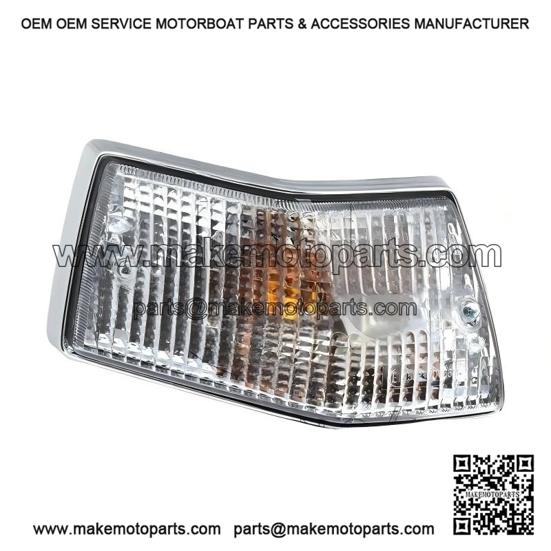 Transparent Rear Left Indicator Lens, Vespa PX 125 150 200