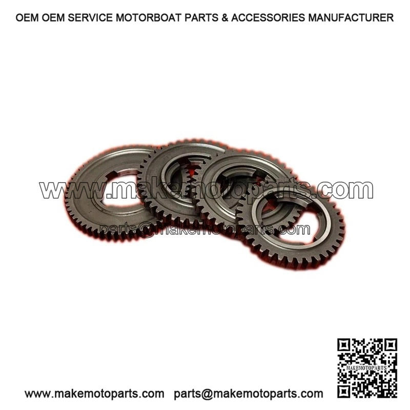 Gear Rack Set (57-42-38-35 Teeth) for VESPA PX125E, PX150E & PX200E (1998-2005).