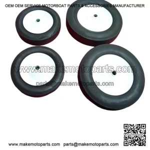 Lawn Boy Steel Ball Bearing Wheels Set ?C Includes 2 x 8" and 2 x 6"
