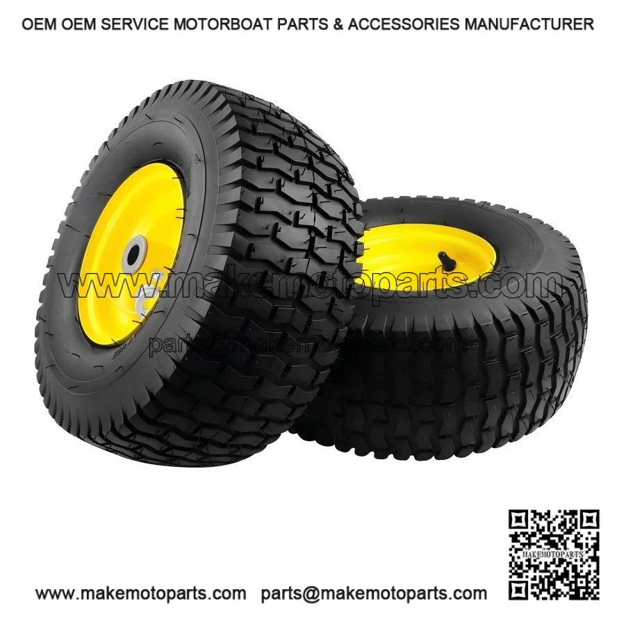 Front Lawn Tractor Tires (2 Pieces) ?C 15x6-6 ?C Fits Cub Cadet XT1 LT50, LT46, Super LT-1550, LTX-1046 KW