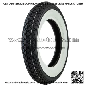 350 x 10 Inch White Wall Tyre for Split Rims ?C fits VESPA PX, T5 & PE CLASSIC.