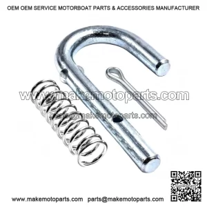 Deck Release Pin with Spring ?C Fits Cub Cadet LTX1040, LTX1042, LTX1045, LTX1046, LTX1050