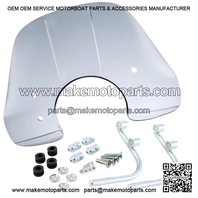 Smoked Flyscreen for Piaggio Vespa PX.