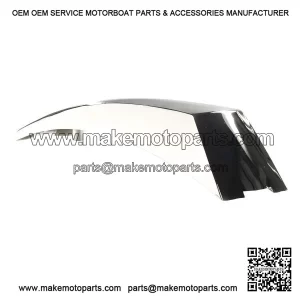 Chrome Front Mudguard Crest for VESPA PX125E, PX150E & PX200E.