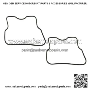 Valve Cover Gasket Set (2 Pieces) ?C Fits Kawasaki FD501V 17HP and John Deere LX279 ?C Replaces 9D25