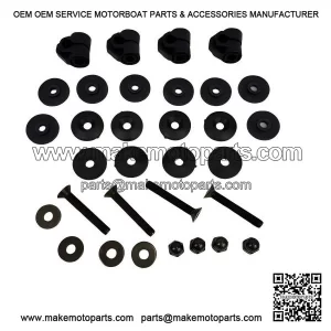 Knobs / Spacers / Bolts for Windscreen Mounting Kit ?C fits Vespa PX-PE.