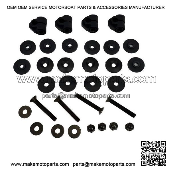 Knobs / Spacers / Bolts for Windscreen Mounting Kit ?C fits Vespa PX-PE.