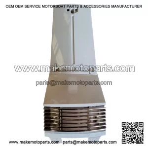 Unpainted Late-Type Horncast with Chrome Grill for Vespa PX MK1, LML Star & Disc Horncasting.