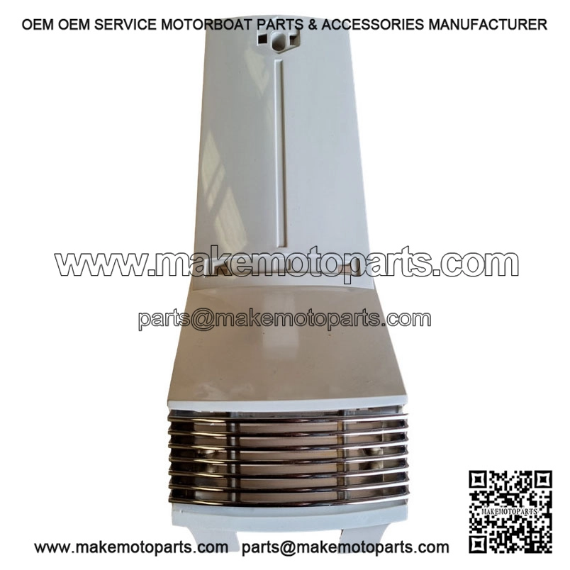 Unpainted Late-Type Horncast with Chrome Grill for Vespa PX MK1, LML Star & Disc Horncasting.