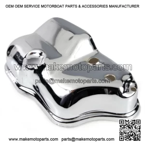 Chrome Oil Injection Type Carburetor Cover for VESPA PX125E, PX150E, PX200E & T5125.