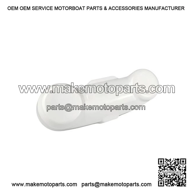 White Front Fork Link Suspension Cover for Vespa PX 125, 150, 200 & LML, from 1984 onwards