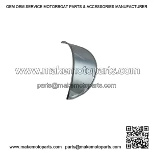 POLISHED STAINLESS STEEL HEADLIGHT PEAK / VISOR ?C  for Vespa PX