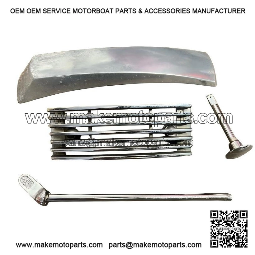 SHINY CHROME PARTS ?C For Vespa PX, T5, P200, TX