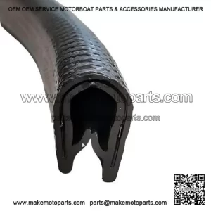 2-Metre Edge Trim/Seal for Scooter/Moped Wind Leg Shield ?C fits Vespa Piaggio LML, PX & Lambretta.