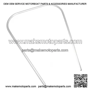 Silver Plastic One-Piece Legshield Trim / Beading for Vespa PX & T5 125/150/200.
