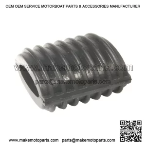 Piaggio Black Ribbed Style Kick Start Rubber for VESPA PX, T5, TX, PE & LML STAR.